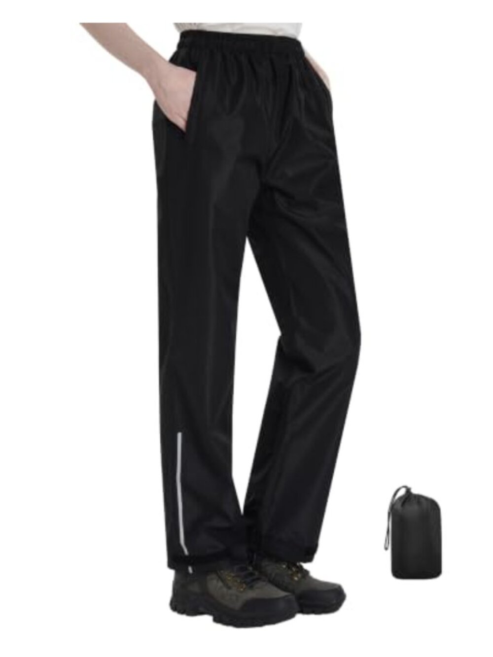 Waterproof Rain Pants Lightweight Packable Outdoor Over Pants